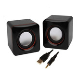 Caixa Som Para Pc Mini Digital Speaker P2/ Usb 2.0 Ha-101c