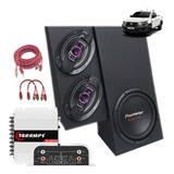 Caixa Trio Completa Nova Strada 2021 700wrms Taramps Ts400x4