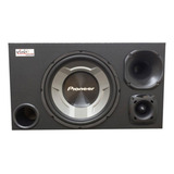 Caixa Trio Pioneer Ts-w3060br + Driver D250x + Tweeter St200