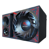 Caixa Trio Som Completa Bomber Upgrade Driver + Tweeter 700w