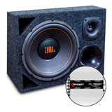 Caixa Trio Som Jbl Selenium 12 Polegadas + Modulo Taramps