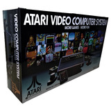 Caixa Vazia Atari 4 Chaves De Madeira Mdf