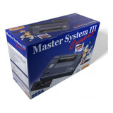 Caixa Vazia Sega Master System Compact3 Sonic Em Madeira Mdf