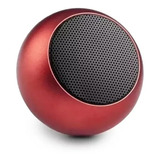 Caixinha Som Bluetooth Tws Metal Amplificada Mini Speaker 3w Cor Vermelho Voltagem 110v/220v (bivolt