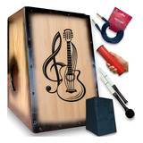 Cajón/carron Elétrico Jesus + Sleep + Vassourinha