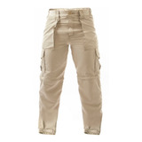 Calça Bermuda N° Grandes 8 Bolsos, Elástico Cintura Tática