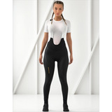 Calça Bretelle Bike Feminino Performance Free Force Gel