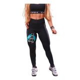 Calça De Ciclismo Feminina Forro Gel Preta Mtb Conforto Top