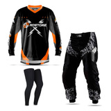 Calça E Camisa Motocross Trilha Ad Store Pro Tork + Pernito