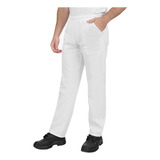 Calça Em Oxford Uniforme Açougue Cozinha Limpeza Com Bolsos