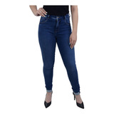 Calça Feminina Lado Avesso Jeans Pin-up Jegging - L1220
