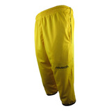 Calça Futebol Reusch Training Fit 3/4 (amarela)