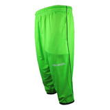 Calça Futebol Reusch Training Fit 3/4 (verde Neon)