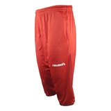 Calça Futebol Reusch Training Fit 3/4 (vermelho)
