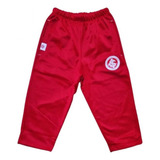 Calça Infantil Internacional Vermelha Flanelada Oficial