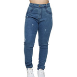 Calça Jeans Feminina Cigarrete Plus Size Tendência 58 A 62