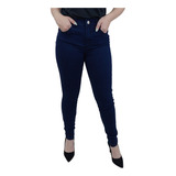 Calça Jeans Feminina Lado Avesso Jegging Azul - L122187