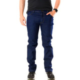 Calça Jeans Ideal Trabalho Pesado Reforçada Elastano Lycra