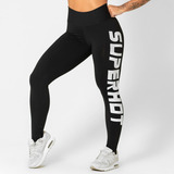 Calça Legging Fitness Feminina Preta Com Ziper