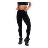 Calça Legging Fitness Feminina Superhot Preto - Cal5256
