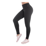 Calça Legging Fitness Peluciada Preta Kit De 2