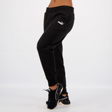 Calça Moletom Puma Essentials Fl Cl Feminina Preta