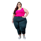 Calça Pantacourt - Plus Size