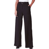 Calça Pantalona Trend Elegancy Cinto Fivela Lupo 41878-001