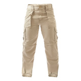 Calça Poly Vira Bermuda Double Fishing Tática 8 Bolsos