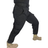 Calça Preta Tática Rip Stop Acolchoada