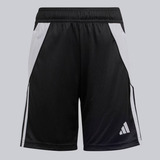 Calção adidas Tiro 24 Juvenil Preto