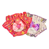 Calcinha Pet Higiênica 2un Porta Absorvente Cio Cachorro