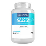 Cálcio + Vit D3 Newnutrition 120 Caps Pronta Entrega!