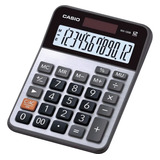 Calculadora Casio 12 Dígitos De Mesa Para Escritório Mx-120b Cor Cinza