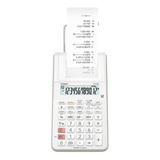 Calculadora Casio Hr-8rc We - Bobina/ Bivolt/ Nf E Garantia