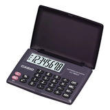 Calculadora De Bolso Casio Preta Lc160 5x9 Cor Cinza-escuro