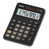 Calculadora De Mesa Mx-12b Preta Casio 1 Ano De Garantia