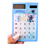 Calculadora Escolar Stitch Transparente Solar Moderno