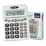 Calculadora Grande De Mesa 12digitos Função Apagar Botoes Gd