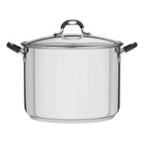 Caldeirão Astro Aço Inox Tramontina 30cm 15,2l Fundo Triplo Cor Prateado