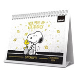 Calendário De Mesa 2024 Snoopy