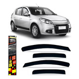 Calha Chuva 4p Renault Sandero 2009 2010 2011 2012 2013 2014