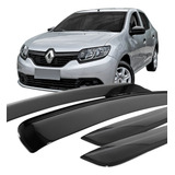 Calha Chuva Defletor Fume Renault Logan 2014 15 16 17 A 2022