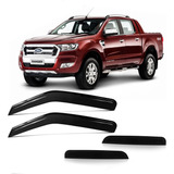 Calha De Chuva Defletor Ford Nova Ranger 2013 2020 4 Portas