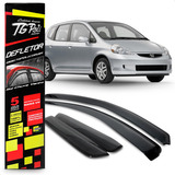 Calha De Chuva Defletor Honda Fit 2006 2007 2008 Tg Poli
