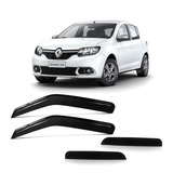 Calha De Chuva Defletor Renault Sandero 2014 A 2023 4 Portas