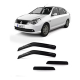 Calha De Chuva Defletor Renault Symbol 2009 A 2013 4 Portas