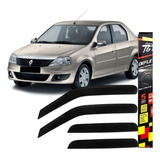 Calha De Chuva Defletor Tg Poli 29005 Renault Logan 07/13 4p