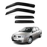 Calha De Chuva Ecoflex Renault Megane 2006 A 2014 4 Portas