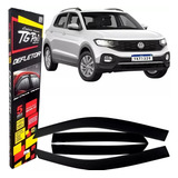 Calha De Chuva Inteiriça Vw T-cross 19/22 4p Tg Poli 22021 